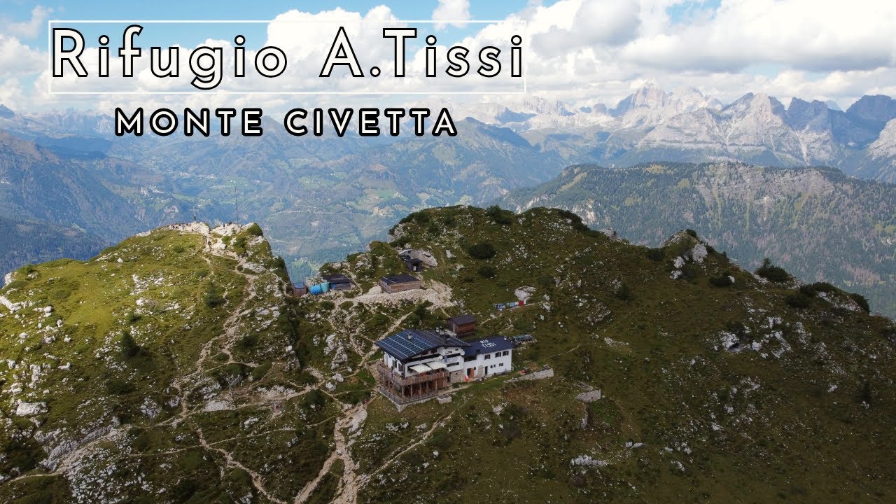 Escursione al rifugio Tissi partendo da Capanna Trieste passando per il rifugio Vazzoler - Civetta
