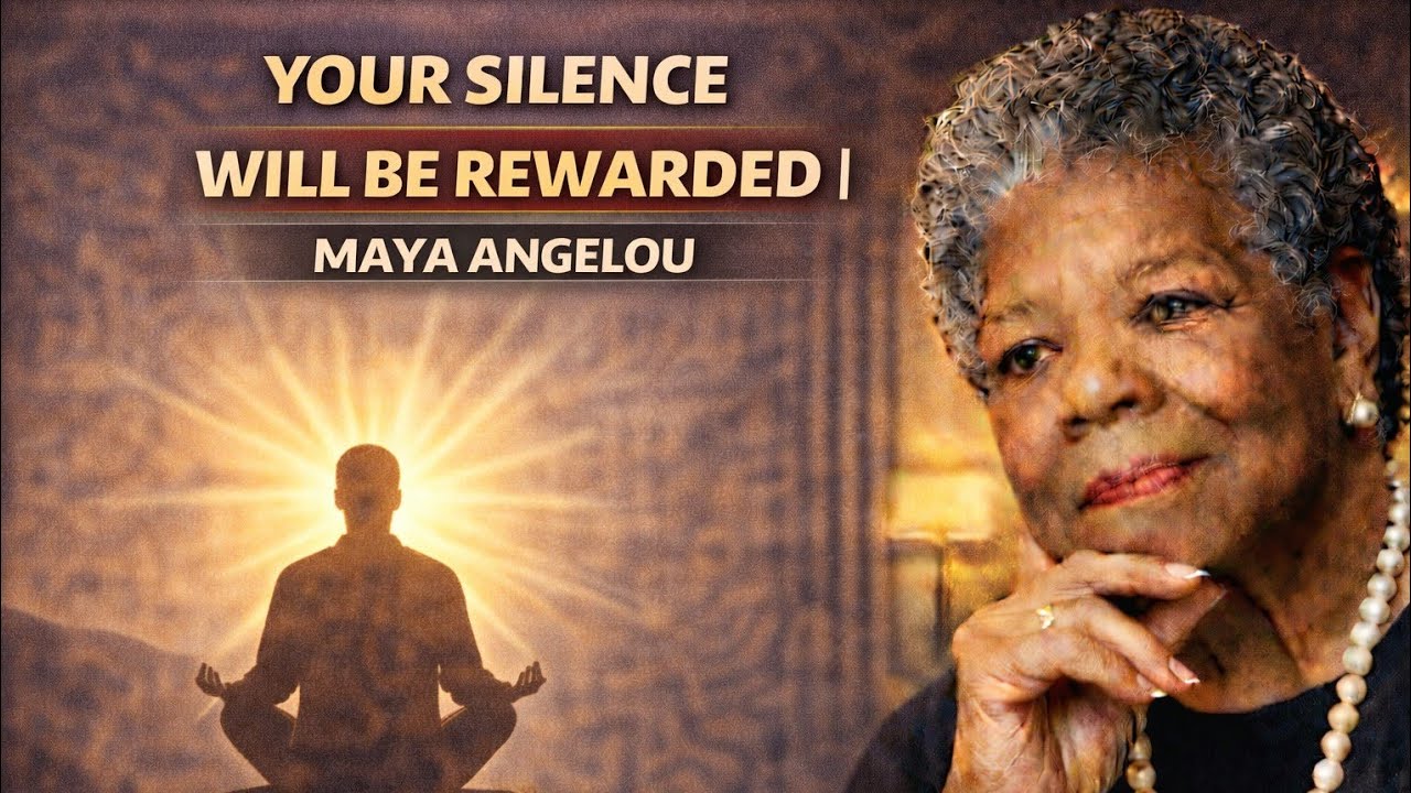 Your Silence Will Be Rewarded | MAYA ANGELOU | Motivational Speech