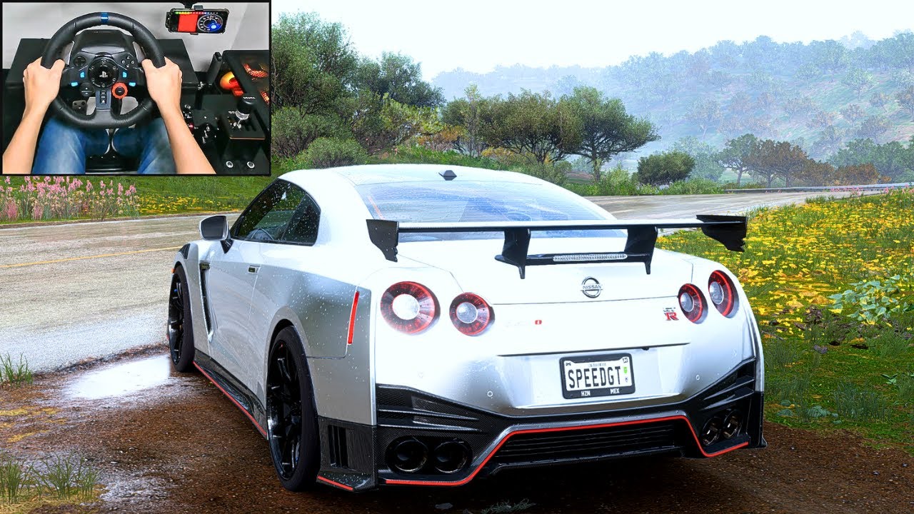 Nissan GT-R NISMO (R35) Anti-Lag | Forza Horizon 5 | Logitech G29 Gameplay