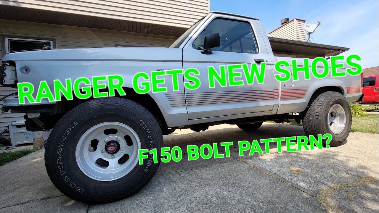 FORD RANGER ON OLD SCHOOL SLOTTED MAGS AND 31s!!  Build part 10