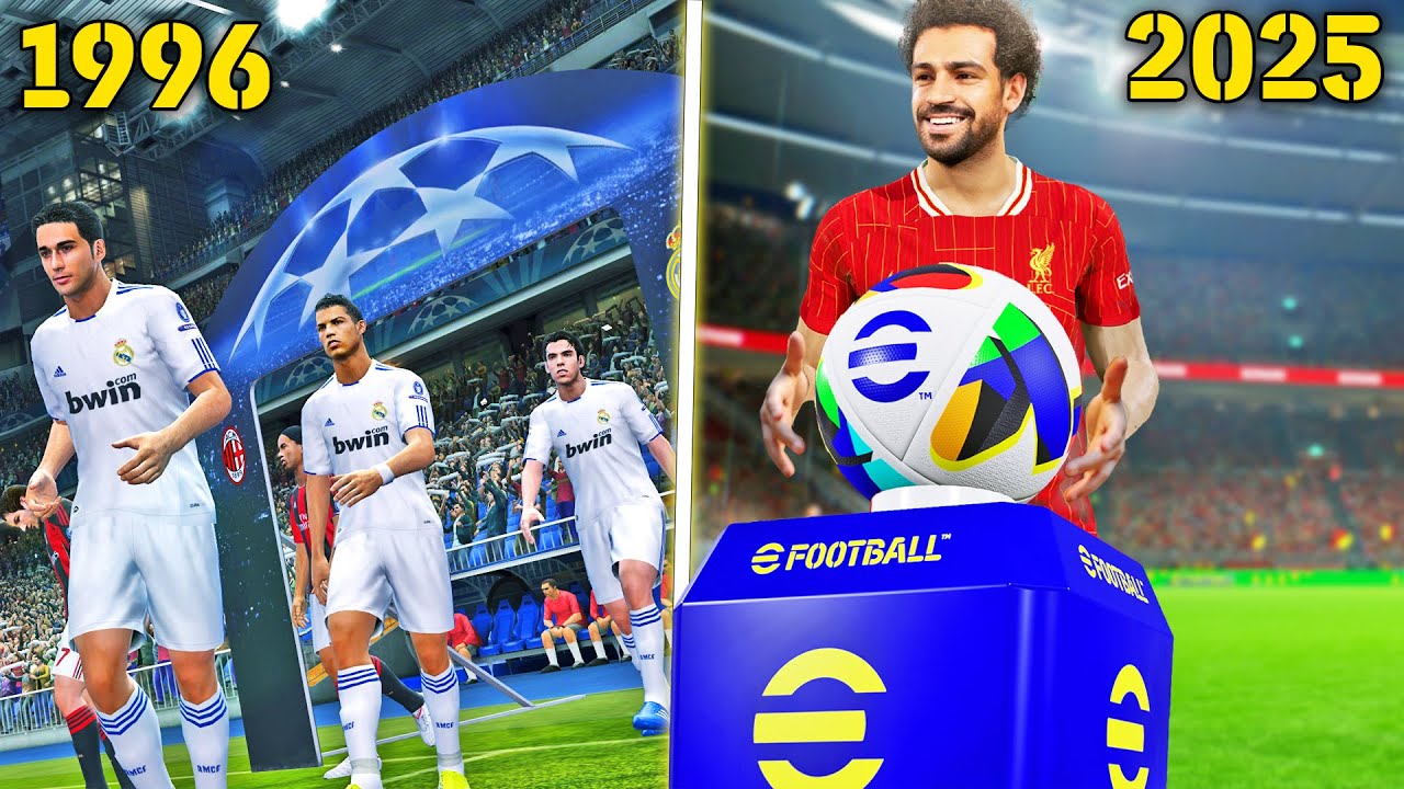 Entrance Scene from PES 1996 to eFootball 2025