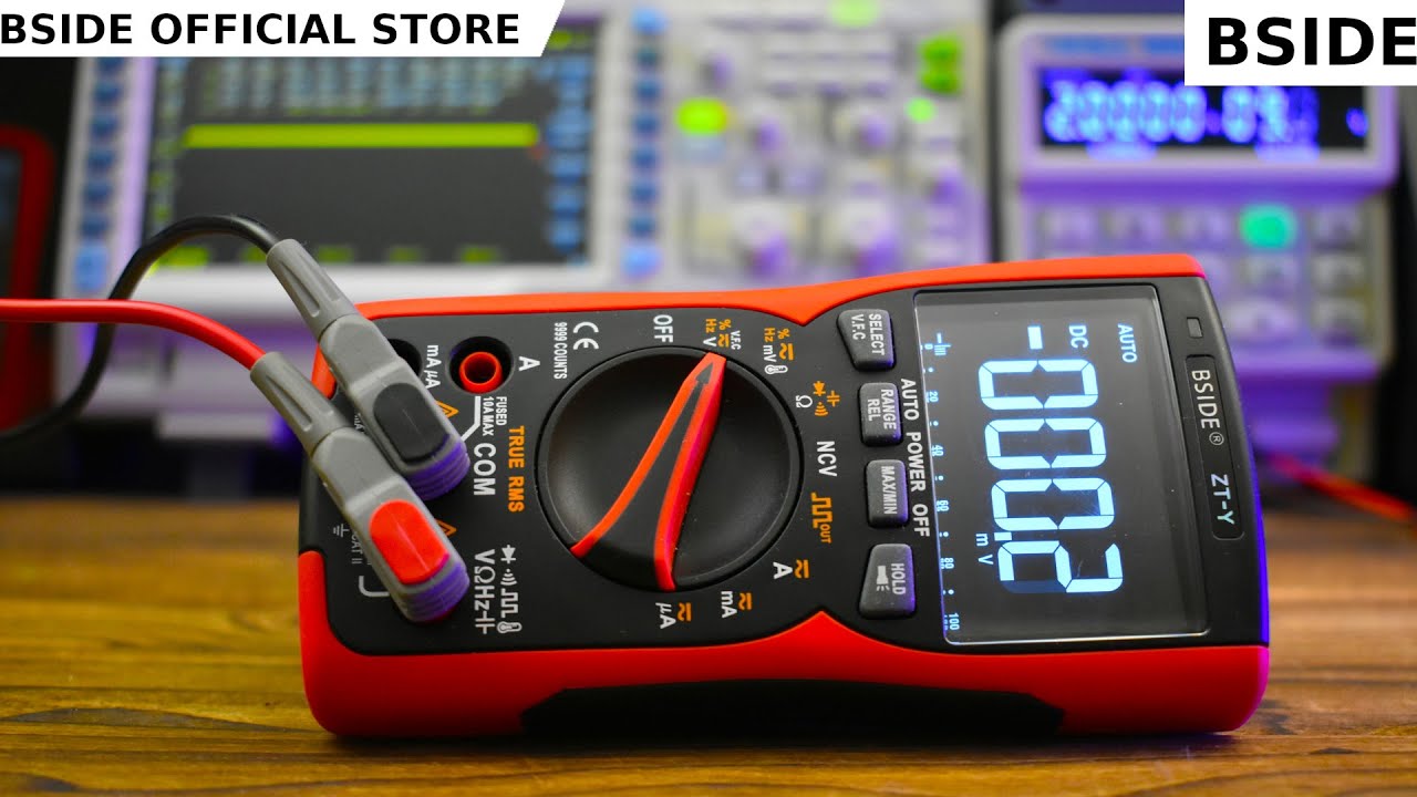 BSIDE ZT-Y Обзор лучшего цифрового мультиметра Unboxing full review new multimeter