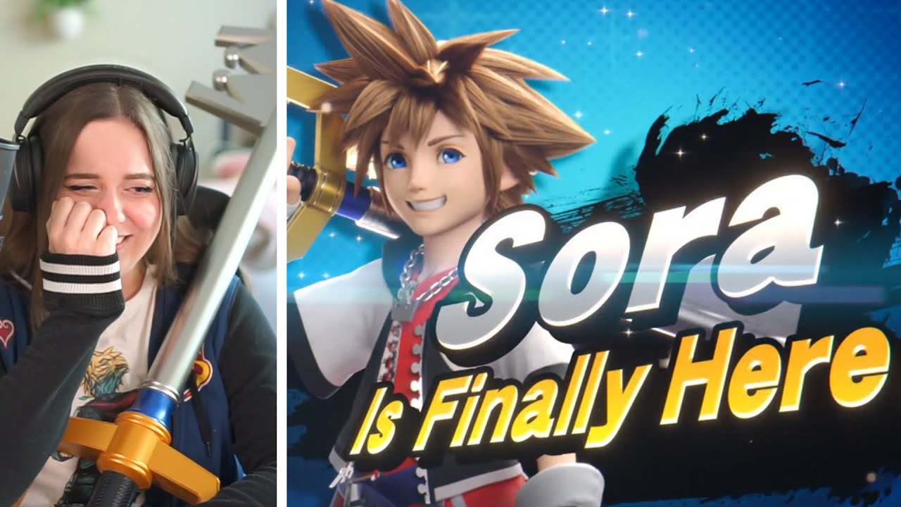 My reaction to Sora finally getting into Smash!
