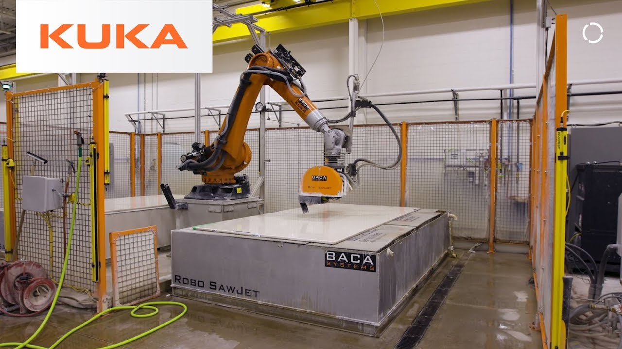 SawJet Robots for the Stone Cutting Industry | Productivity and Safety