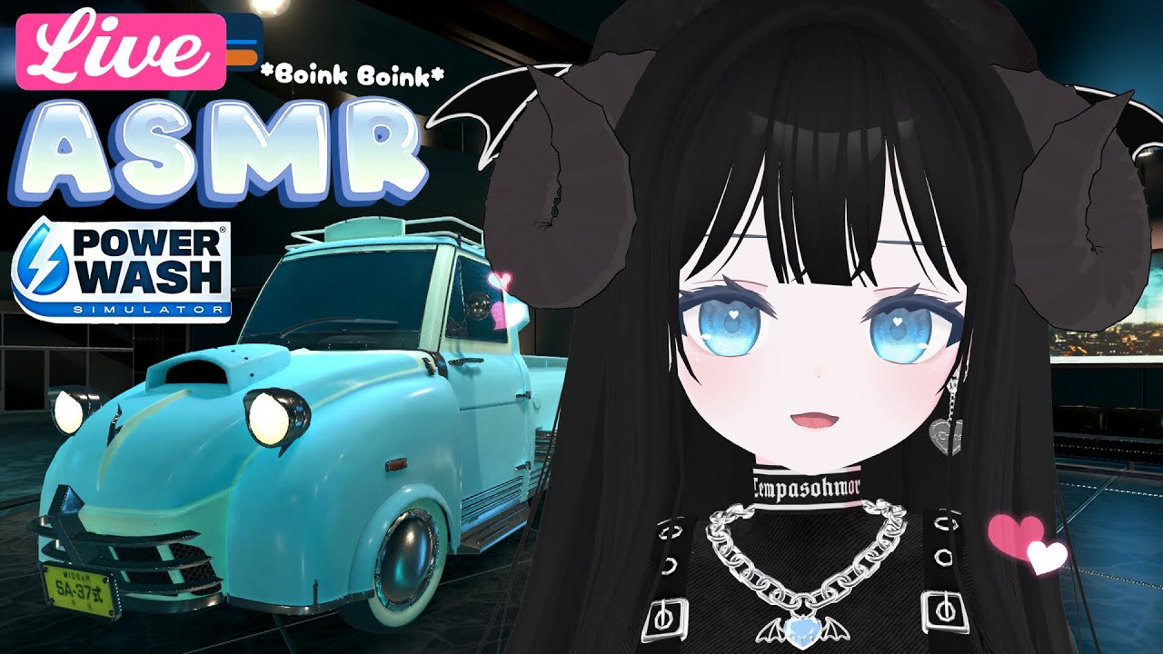 ASMR 🧼 Powerwash Redux: Scrubbing Away Your Stress【Vtuber | 3D】