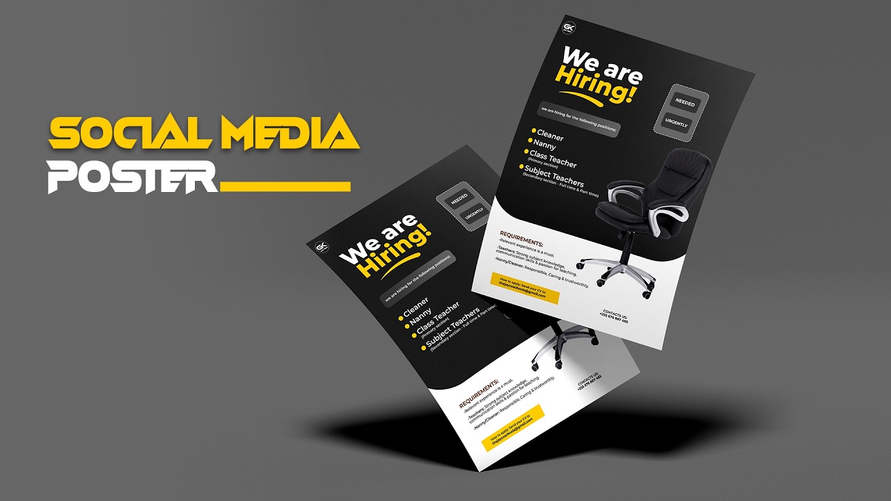 POSTER DESIGNING IN PHOTOSHOP 2026
