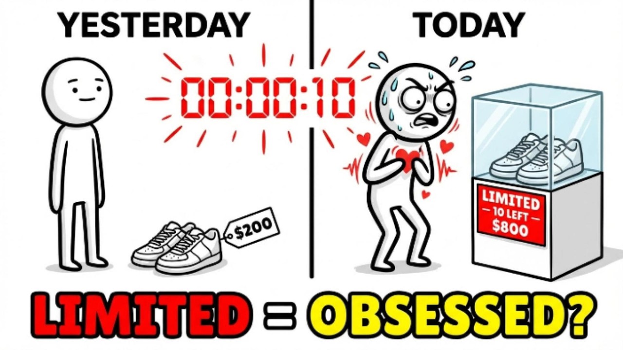 Scarcity: Why &ldquo;Limited Edition&rdquo; Controls Your Brain