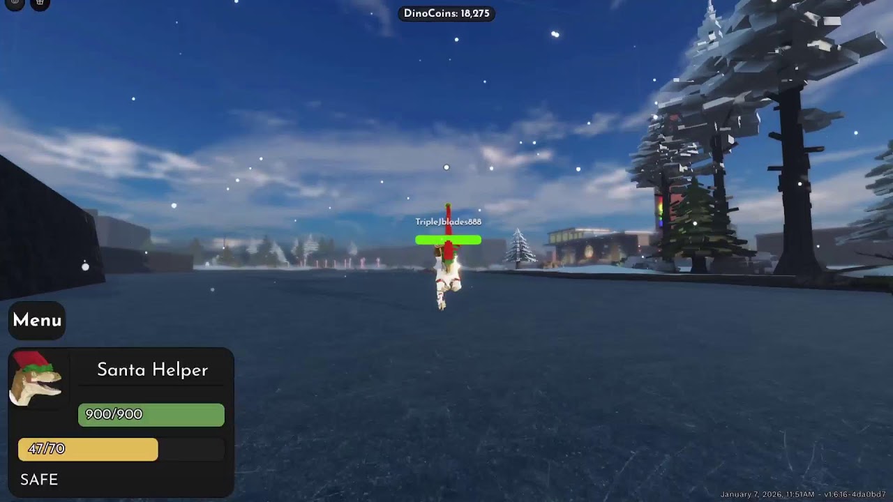 Jurassic Blocky 1v1's!!!
