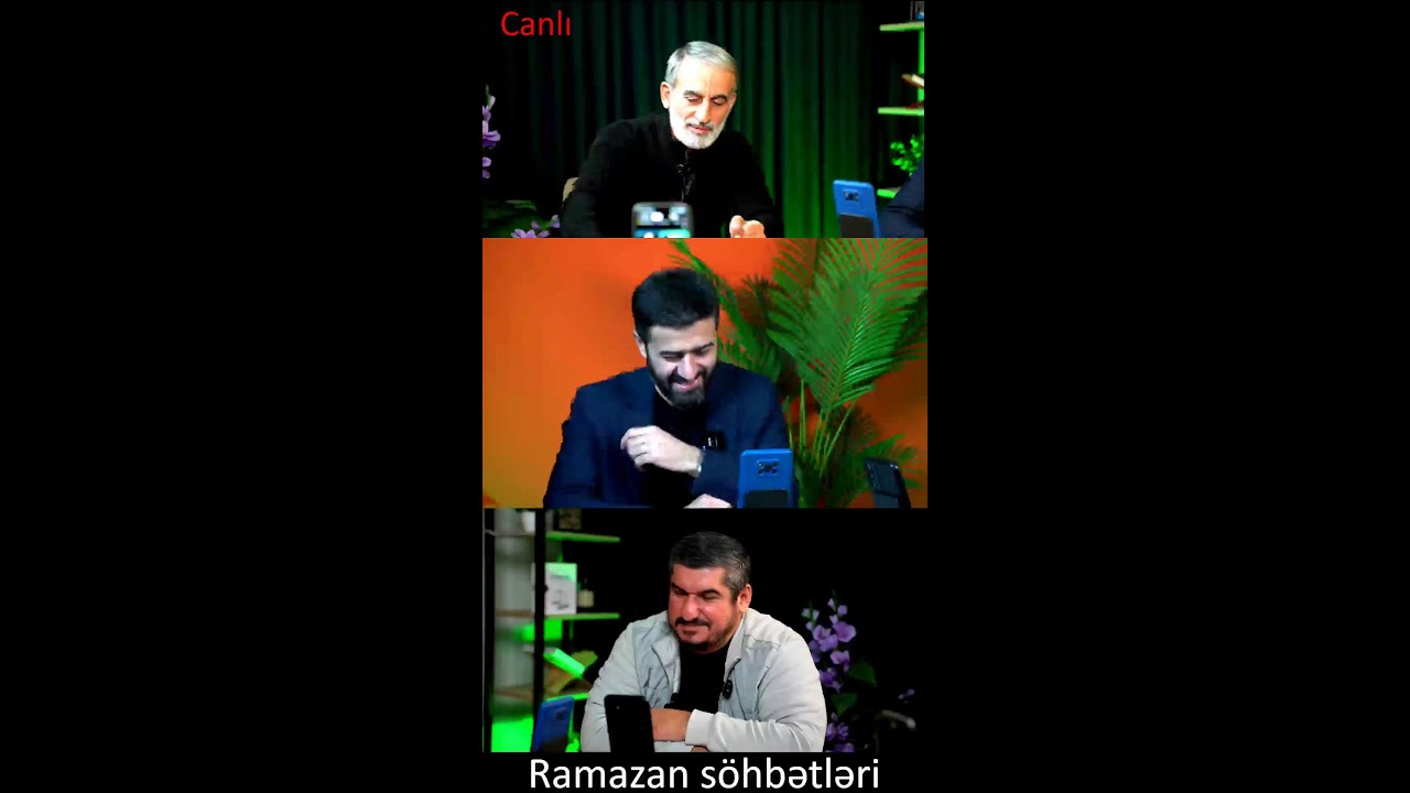 Canlı Ramazan söhbətləri -13– Hacı Əhliman