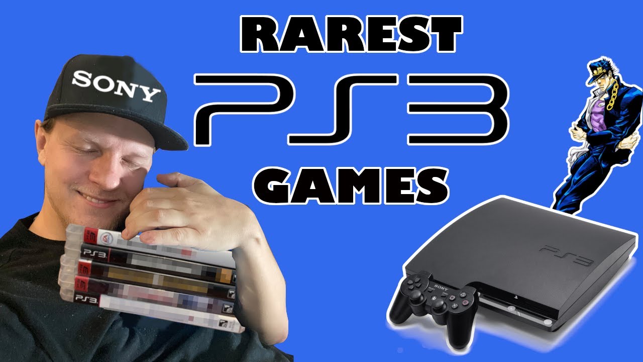 Rarest and Most Expensive Sony PS3 Games