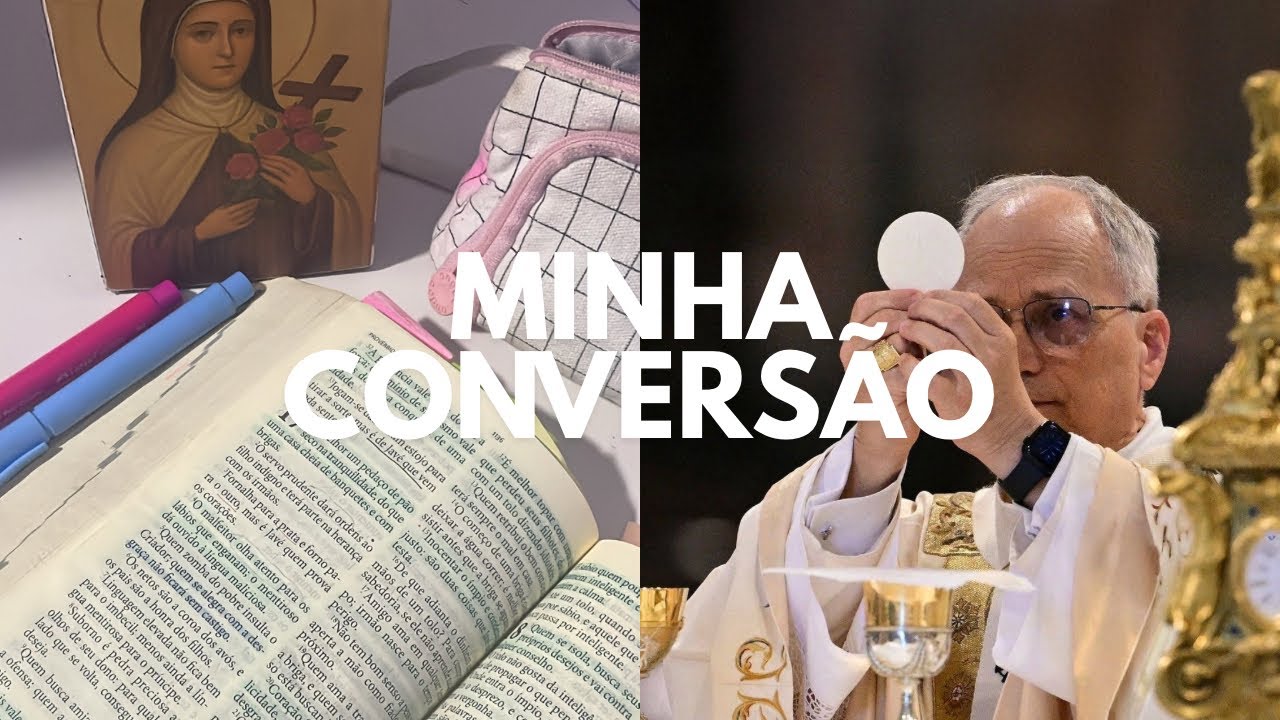 Como eu me tornei católica | História da minha conversão.