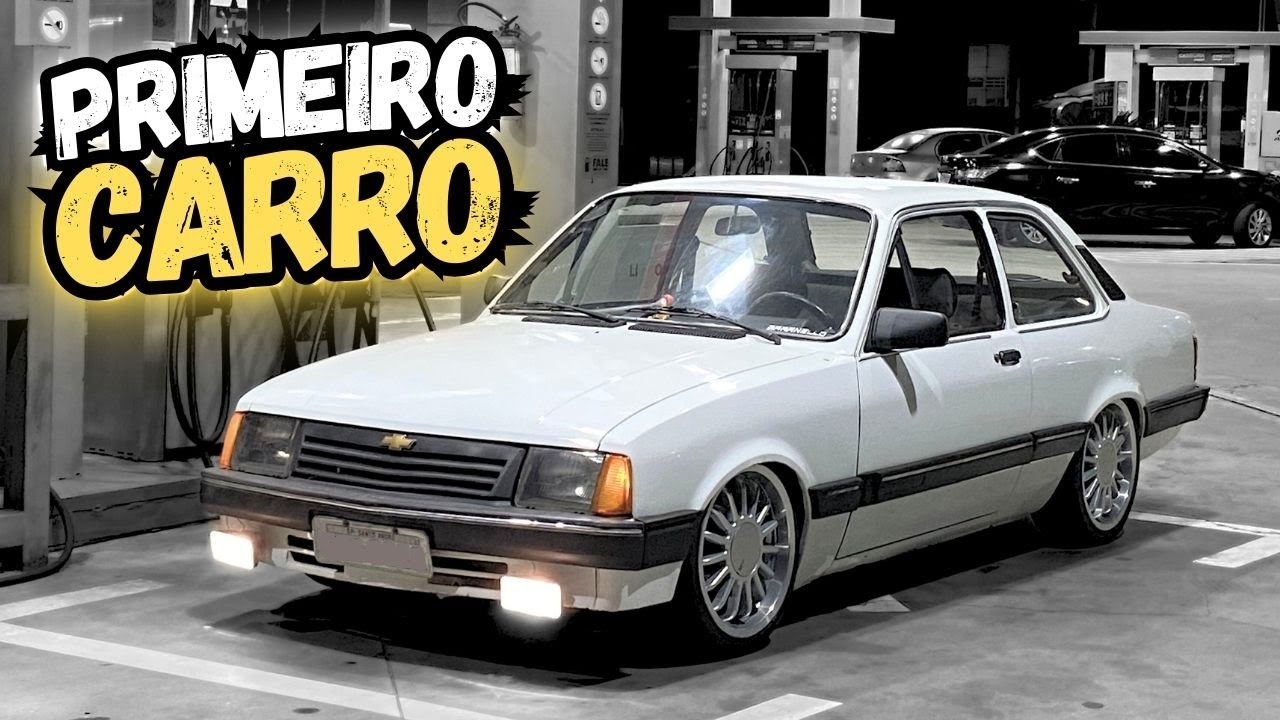 FOI O MEU PRIMEIRO CARRO AT&Eacute; HOJE 😍 CHEVETTE SL 1.6 REBAIXADO NA FIXA - COM RODAS ARO 17 EXCLUSIVAS!