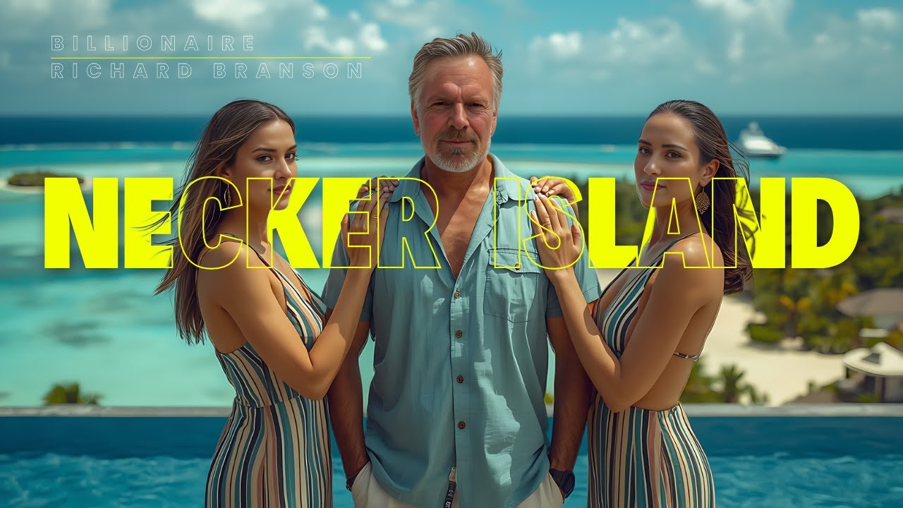 Inside the Billionaire Richard Branson's Paradise Private Island  Necker Island