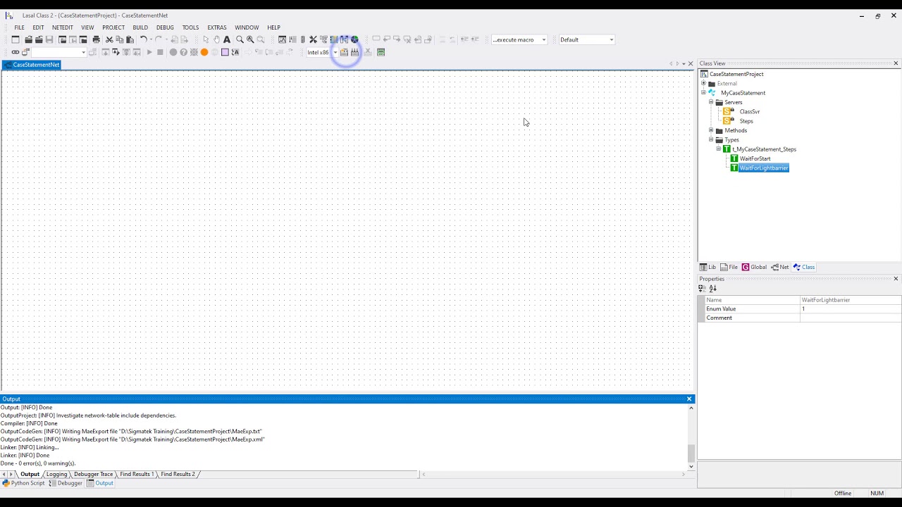 9.0 LASAL CLASS - Case Statement Enum Type (deutsch)