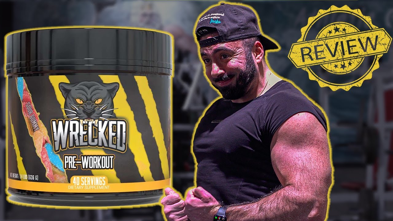 HUGE SUPPLEMENTS WRECKED PRE WORKOUT REVIEW - THIS HITS HARD 🔥