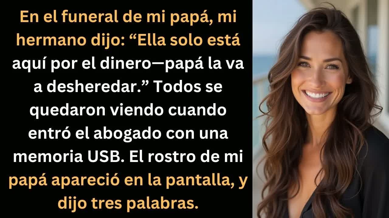 El abogado llegó con un USB... y el mensaje de mi papá cambió todo