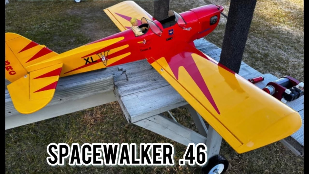 Spacewalker returns to the sky. Seagull models Spacewalker .46