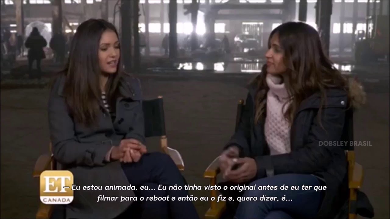 ET Canada - Nina Dobrev Talking About 'Flatliners' [SUBTITLED PT-BR]