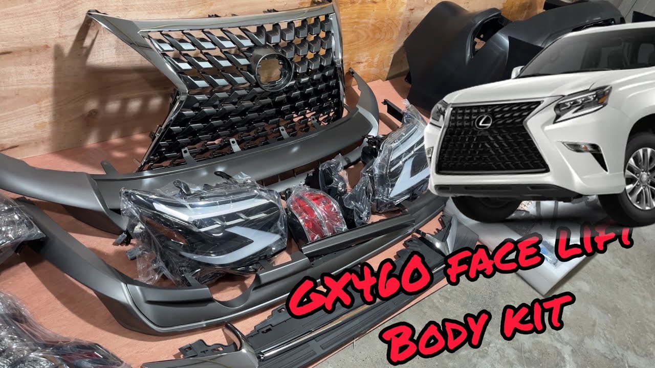 Комплект обвеса для GX460 2010-2023 годов выпуска.