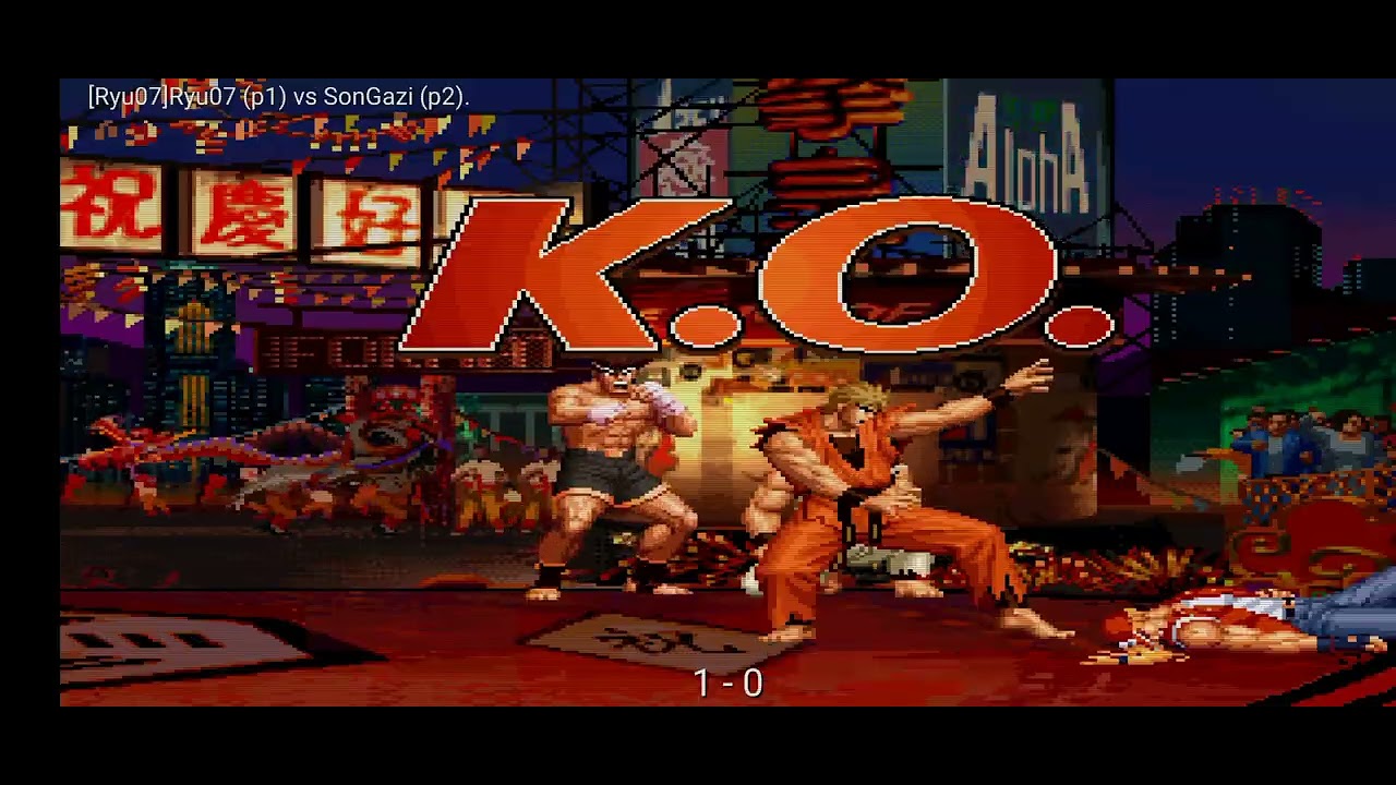 King of Fighters 97 Ryu07 Vs SonGazi 