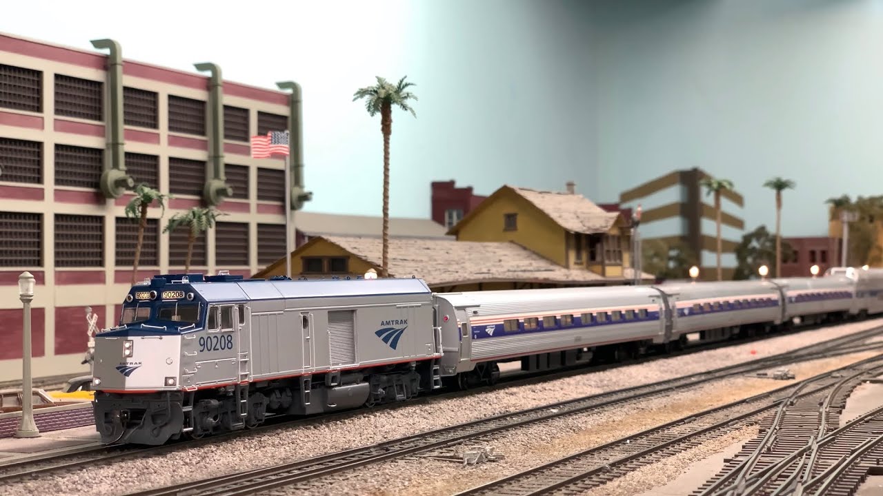 NON STOP HO Scale Model Trains | Amtrak, NS, SP & More | Ep.8 [4K]