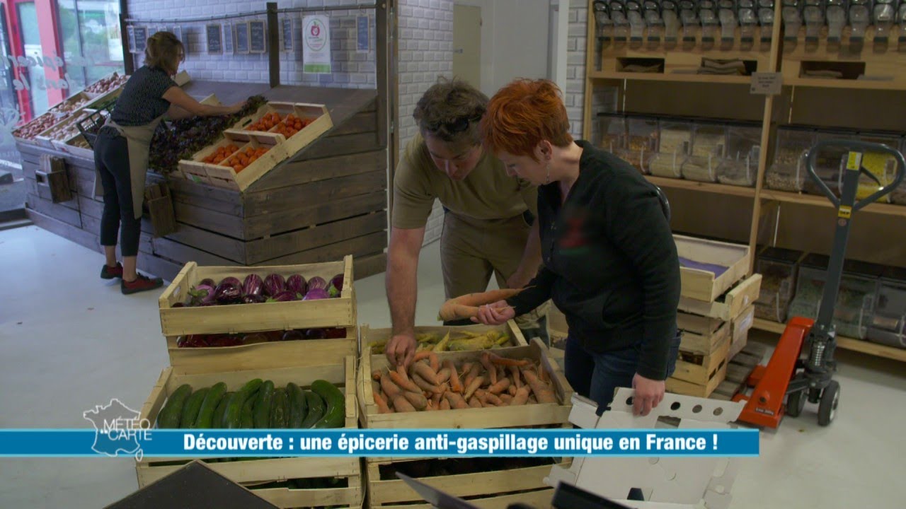 Une épicerie anti-gaspillage unique en France ! - Météo à la carte