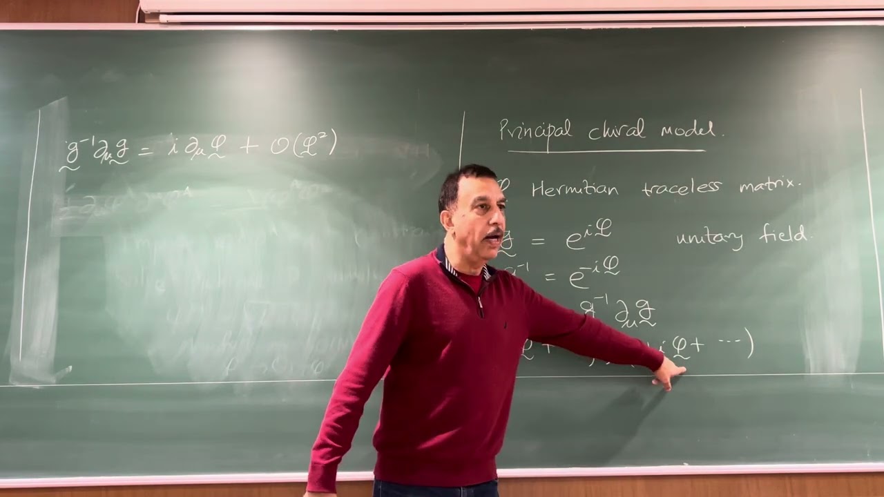 Quantum Field Theory II: Lecture 4 - Classical scalar fields - principal chiral model, Euclidean FT.