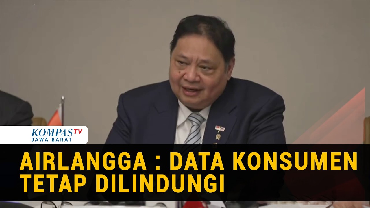 Menko Airlangga Jamin Keamanan Data Konsumen dalam Kesepakatan Transfer Data RI-AS