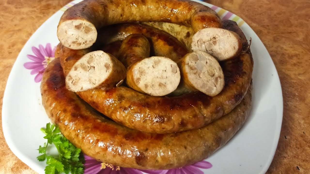 🇺🇦😋ПЕЧІНКОВА КОВБАСА у ДУХОВЦІ за давнім рецептом,дуже смакує  та просто готується.😋🇺🇦