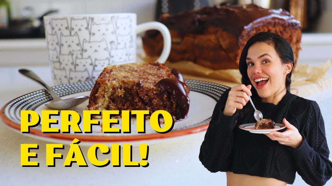 Bolo Mesclado Low Carb | Fácil e Fofinho