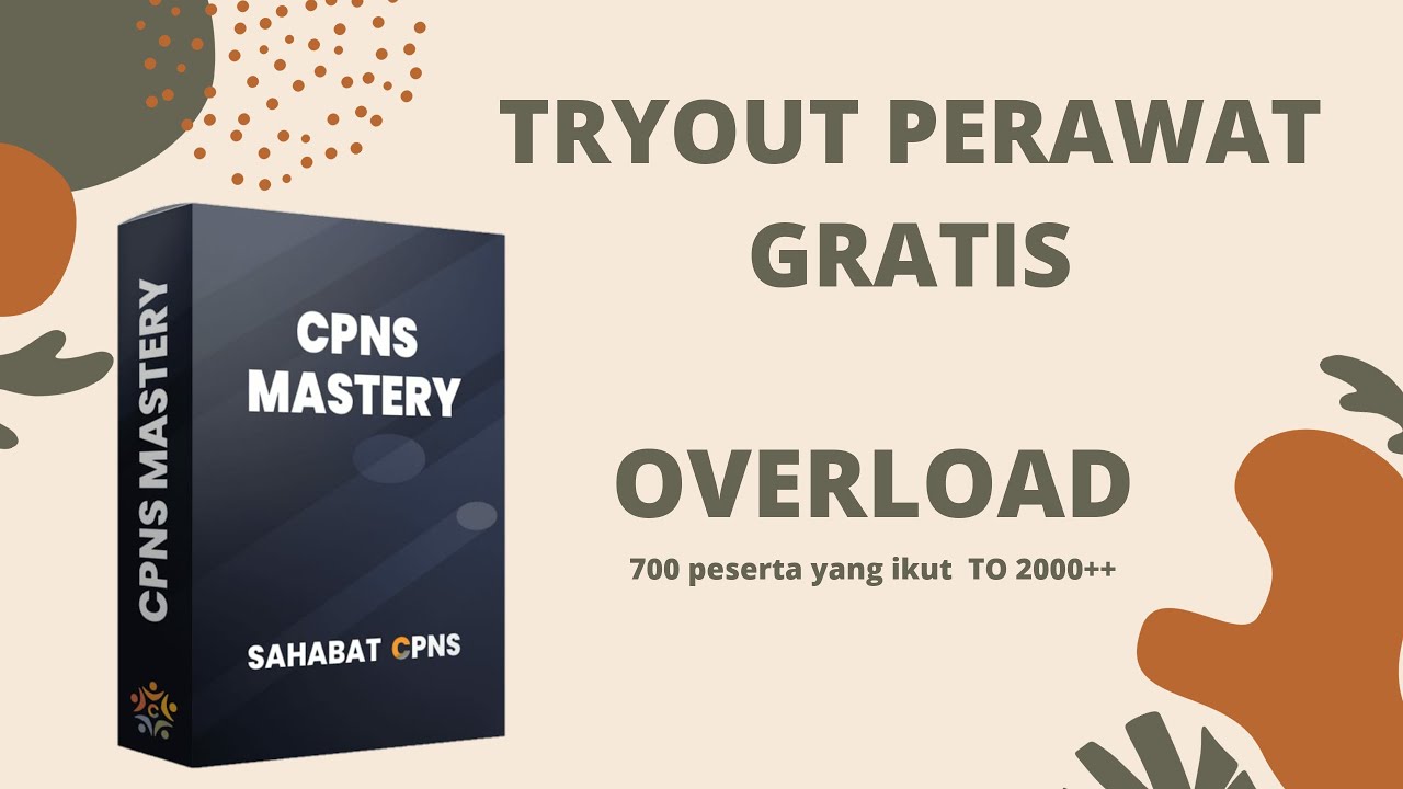 TRYOUT SKB PERAWAT GRATIS OVERLOAD