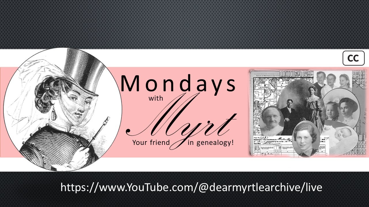 Mondays with Myrt - 5 Jan 2026