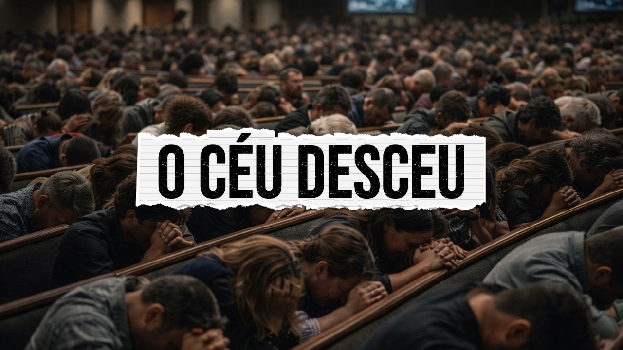Ninguém Conseguiu Ficar de Pé Quando Esse Louvor Tocou | O CÉU DESCEU