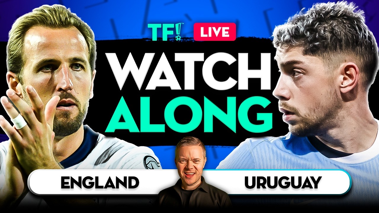 ENGLAND vs URUGUAY LIVE with Mark Goldbridge
