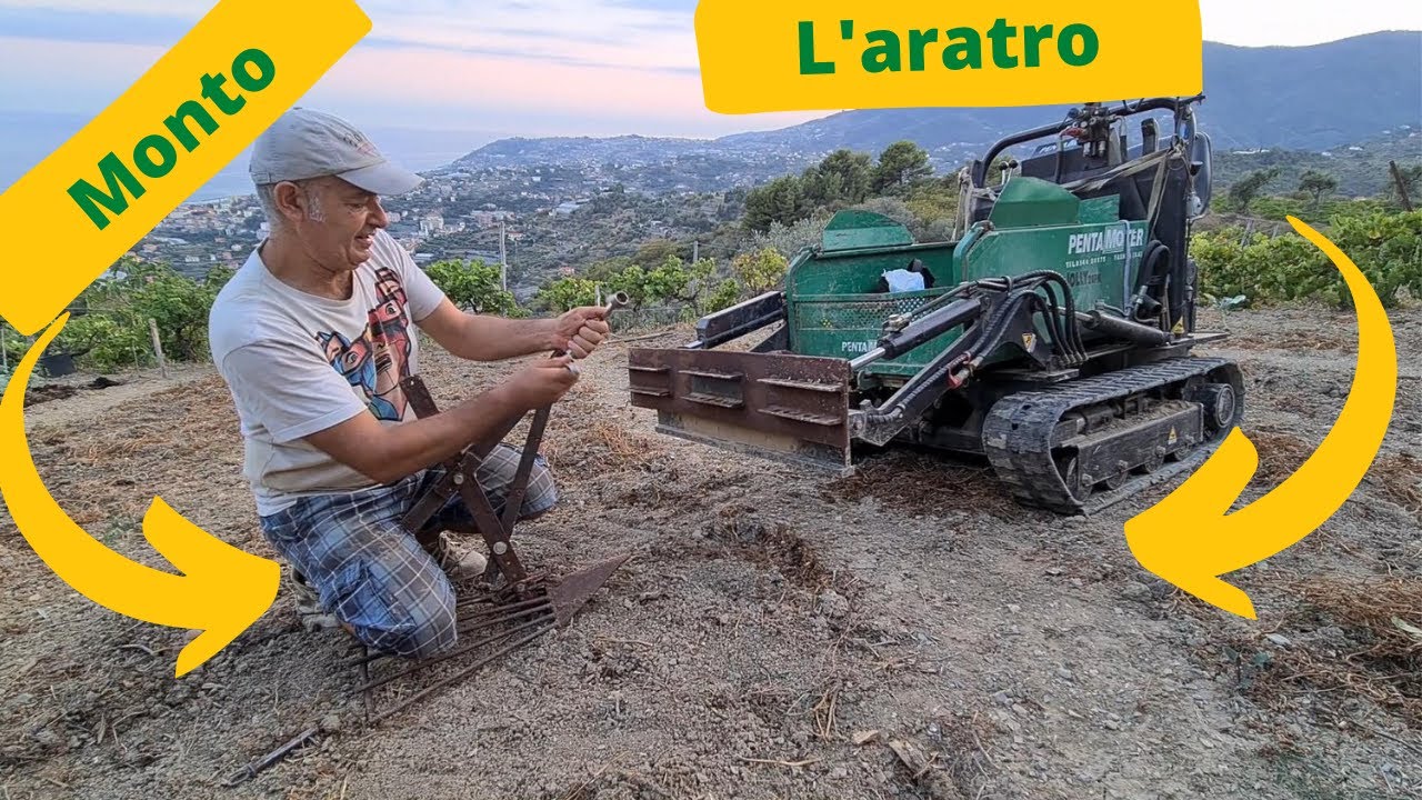 Raccolta Patate 2022 Con Motocarriola Cingolata da Scavo atto primo