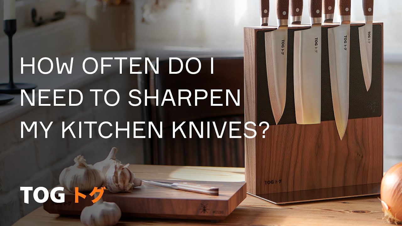 How Often Do I Need To Sharpen My Kitchen Knives?