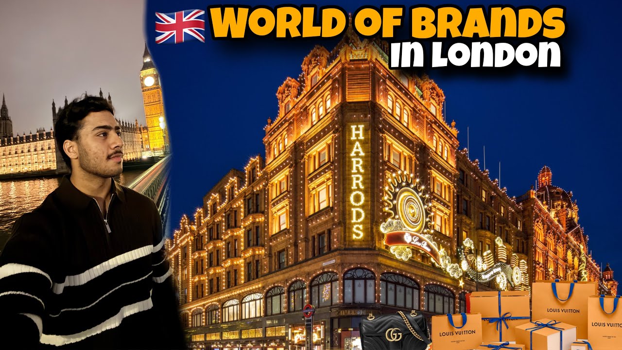 WORLD’S MOST EXPENSIVE MALL IN LONDON - HARRODS THE BRANDS HUB 