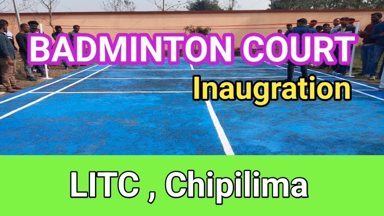 Inauguration Badminton court #sports Mix MAHENDRA TECH. is live!