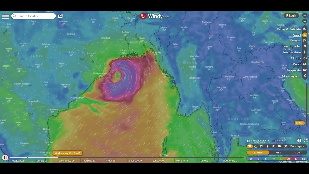 Yaas Cyclone Update LIVE AT HOME
