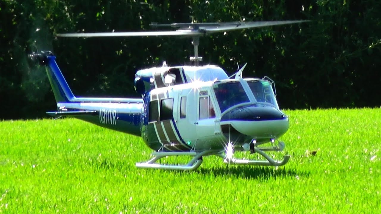 BELL 212 SCALE RC MODEL HELICOPTER MEETING