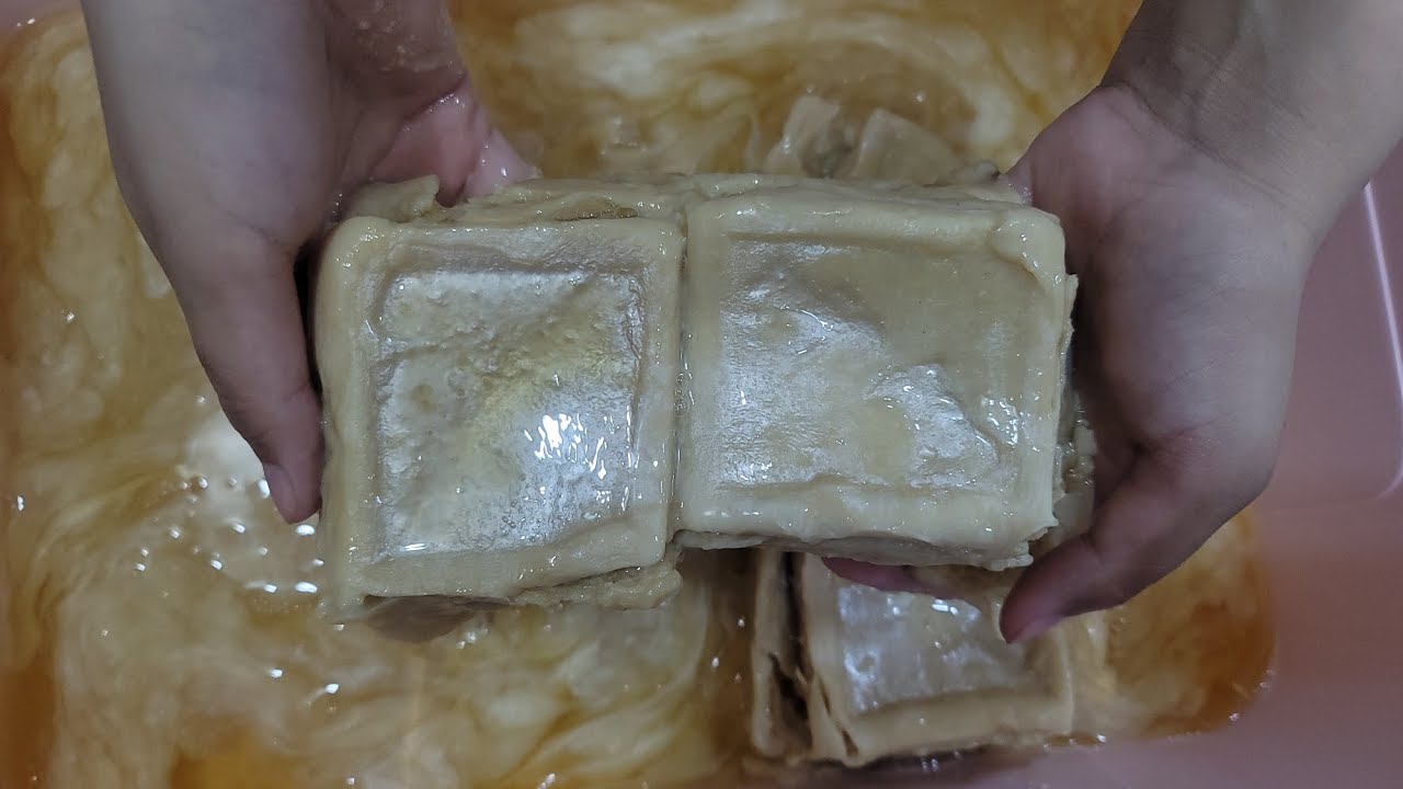 ~ASMR~Super Soaked Soap | Laundry Soap | Soap Lathering | Mushy Soap #asmrsounds #creamysoakedsoap 🧼