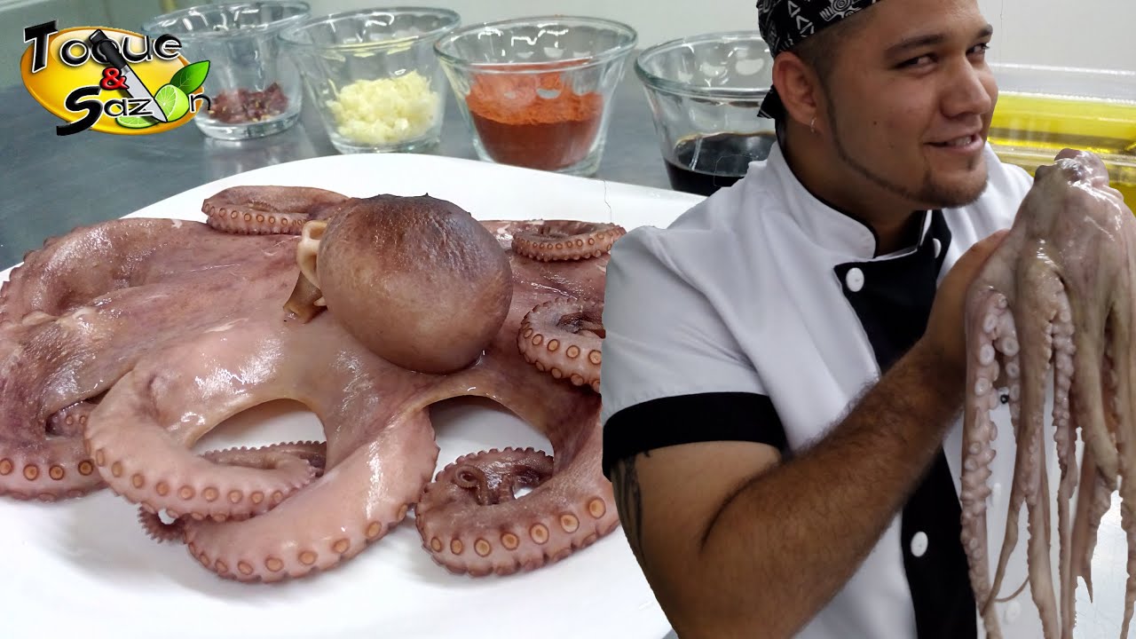 Como cocer Pulpo explicado 