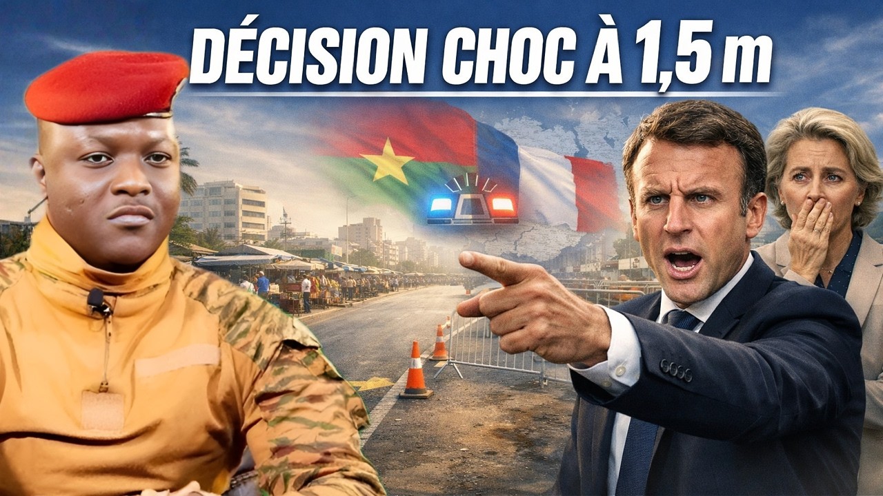 Ibrahim Traoré : 1,5 m qui ont tout changé, la décision choc qui redessine l’Afrique urbaine