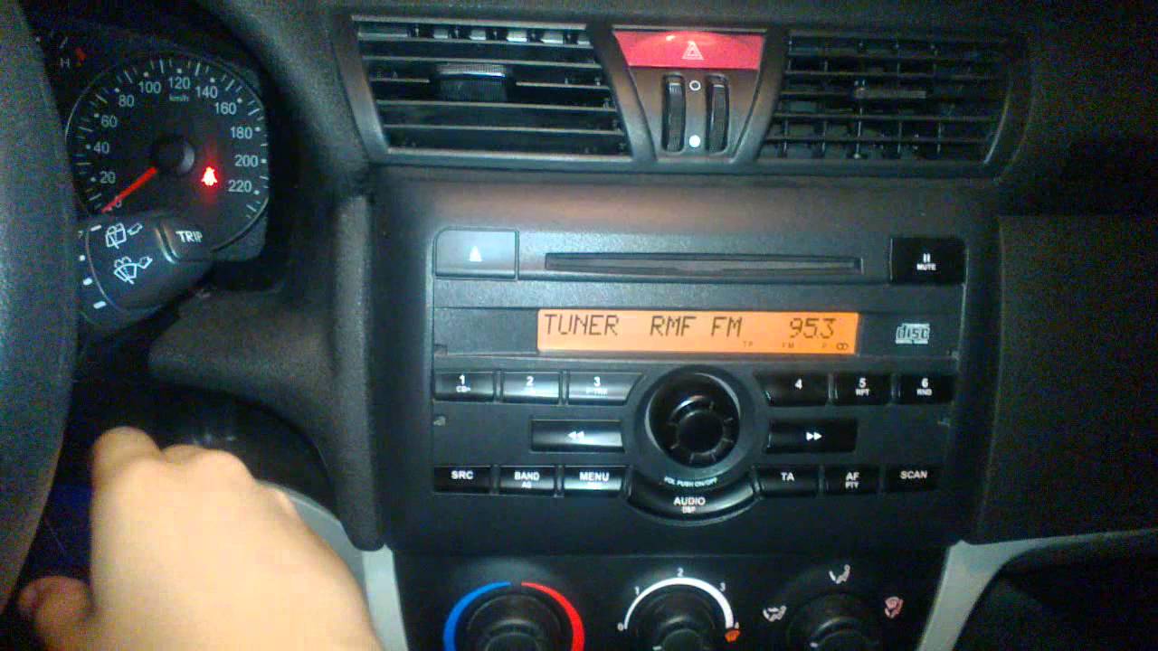 Fiat Stilo - automatyczne/ręczne wyłączanie radia po przekręceniu kluczyka