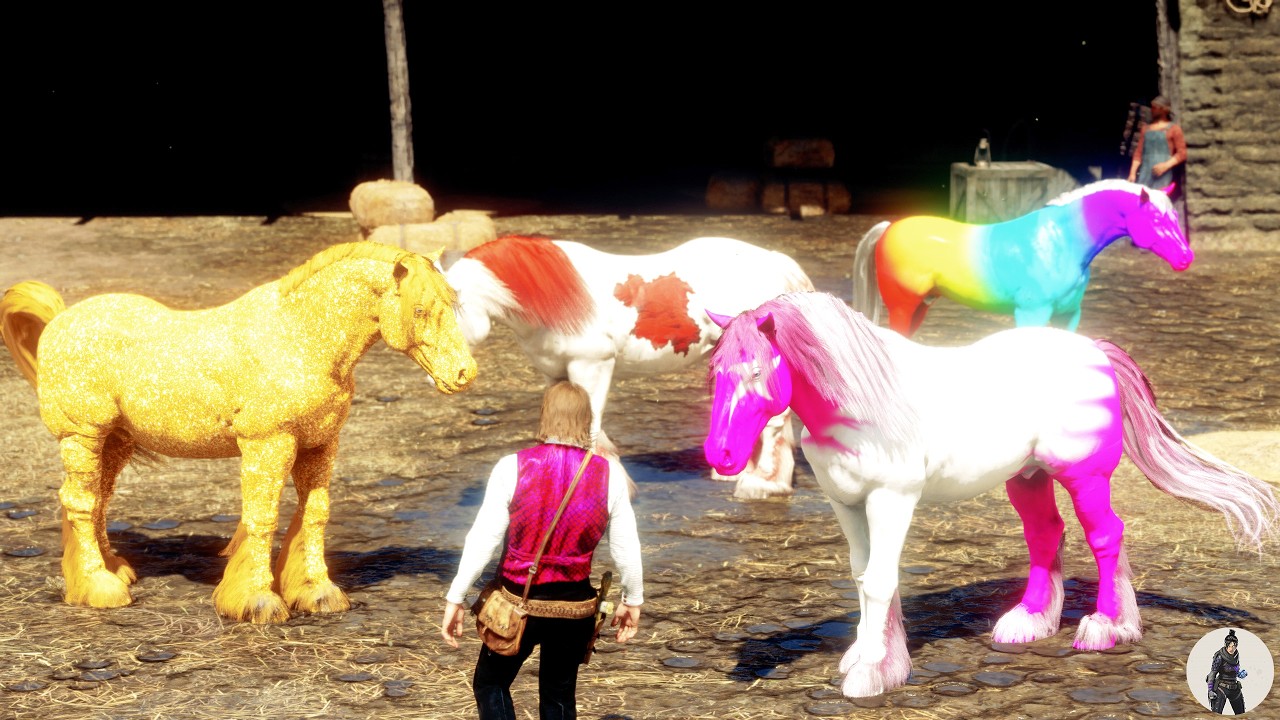 Arthur Finds and Returns 4 Escaped Colorful Horses Near Emerald Ranch 🌈🐎🏡