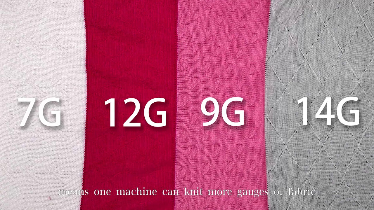 Third STG flat knitting machine introduction