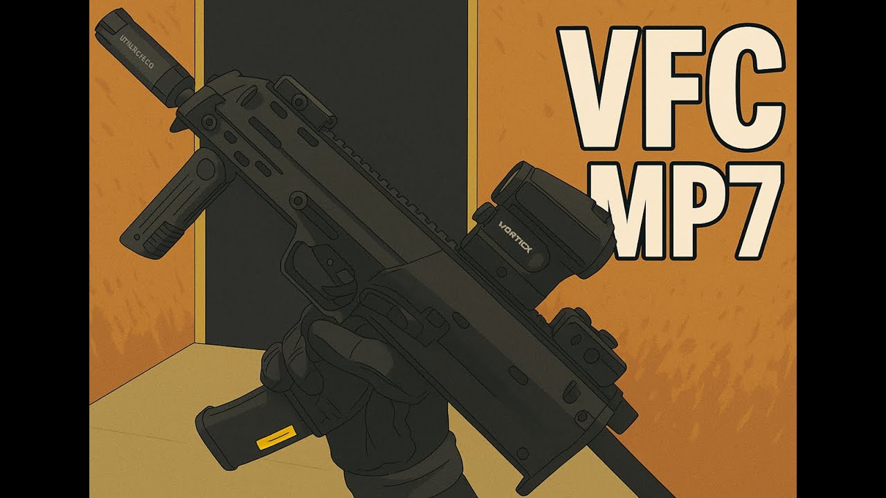 Getting to grips with my new VFC / Umarex MP7