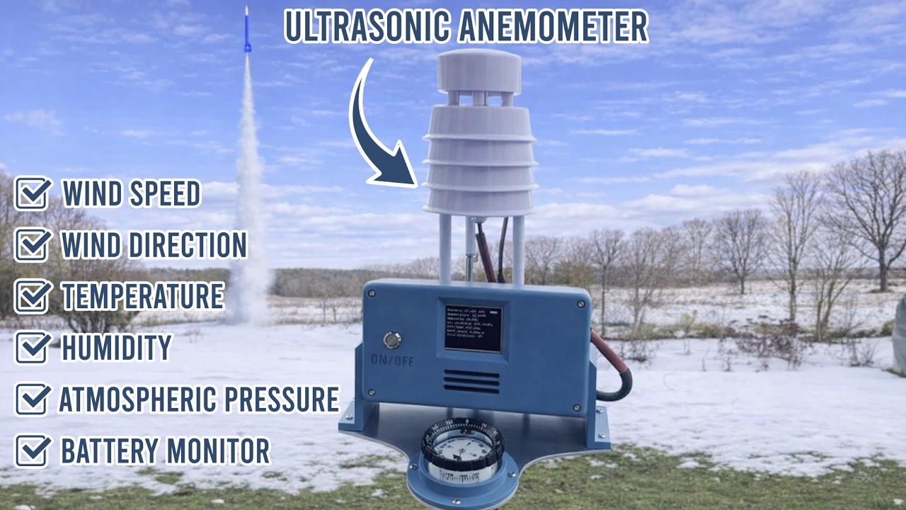 Building a portable weather station for rocketry