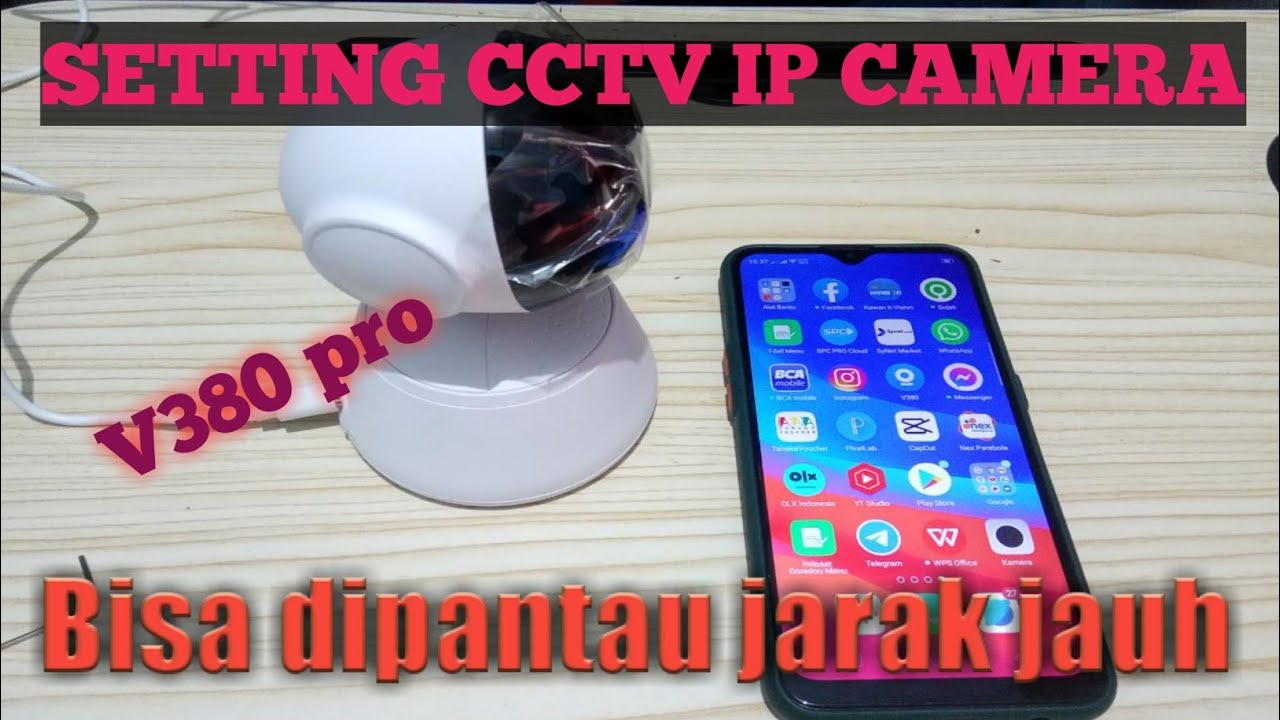 Cara setting cctv ke WiFi || V380 pro || Bisa dipantau jarak jauh