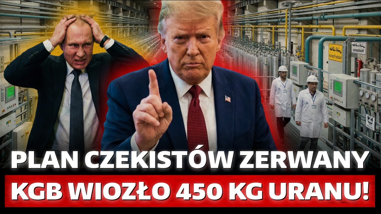 Panika w Moskwie. Putin chce przejąć IRAŃSKĄ BROŃ JĄDROWĄ. Desant! Trump ostro ODPOWIEDZIAŁ!
